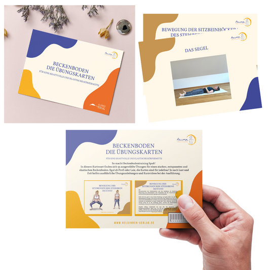 Beckenboden Übungskarten Set